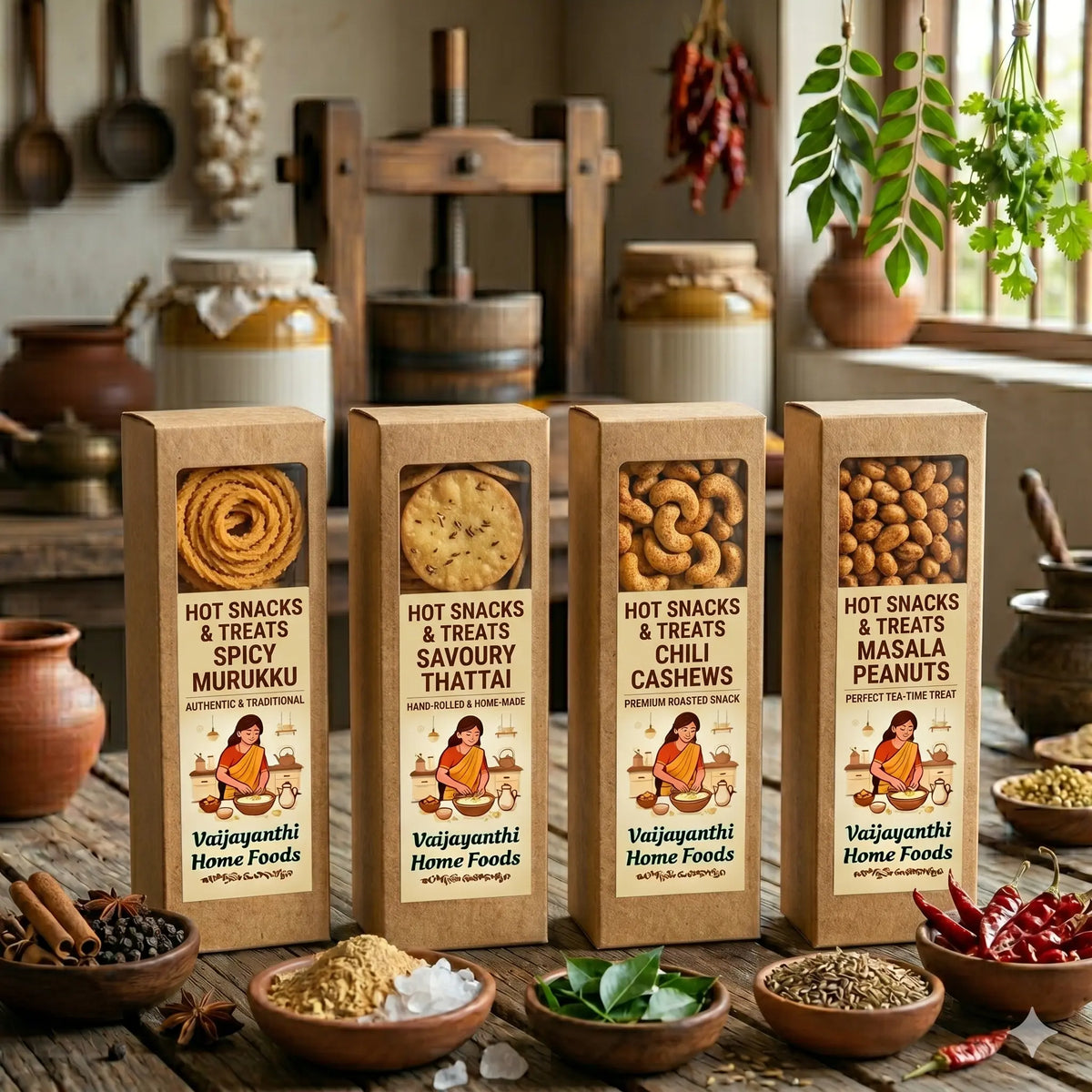 Hot Snacks & Treats by Vaijayanthi Home Foods