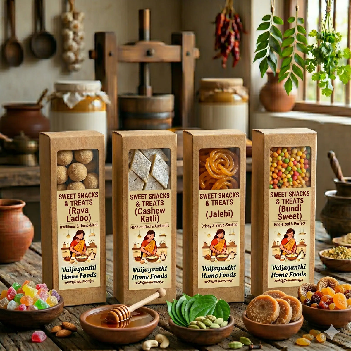 Sweet Snacks & Treats by Vaijayanthi Home Foods